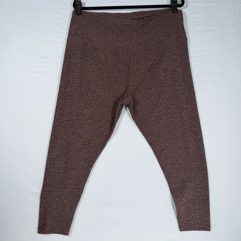 Beyond Yoga Size-3X Womens Brown Spacedye High Waisted Midi Legging